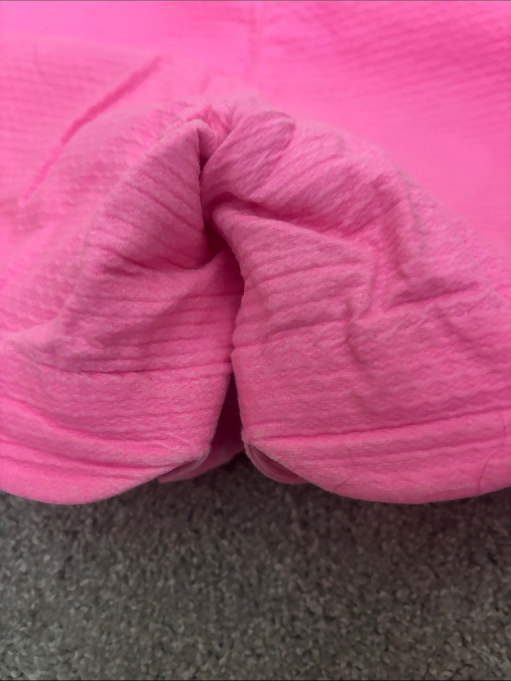 Lilly Pulitzer Hot Pink Scallop-Hem High Waist Shorts - Picture 4 of 4